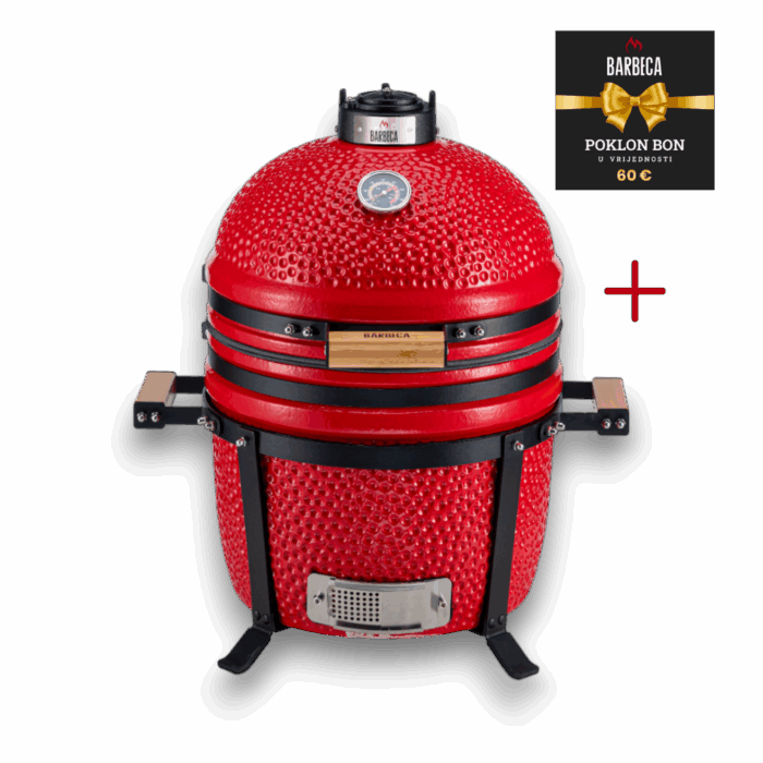 15 kamado klasični crveni s kuponom