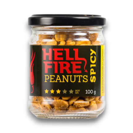 Hellfire Peanuts Spicy ljuti kikiriki 100g