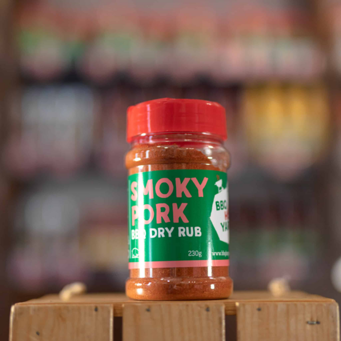 Smoky Pork BBQ Dry rub mješavina začina za roštilj 230g - lifestyle