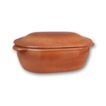 Glinena posuda za pečenje s poklopcem, 7L