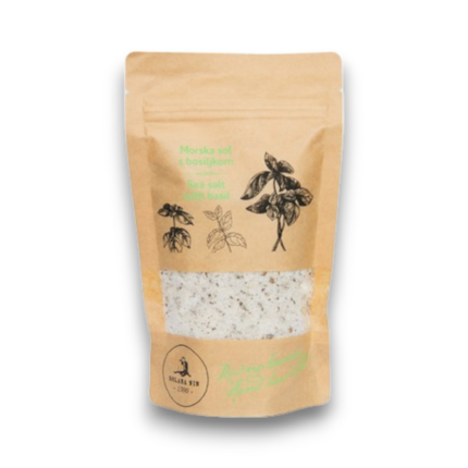 Morska sol s bosiljkom 250 g