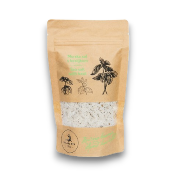 Morska sol s bosiljkom 250 g
