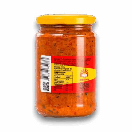 The Ajvar – makedonski pečeni ajvar 290g - stražnja strana