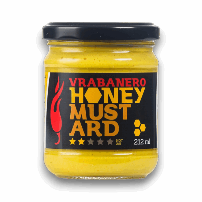 Vrabanero Honey Mustard senf s medom 212ml