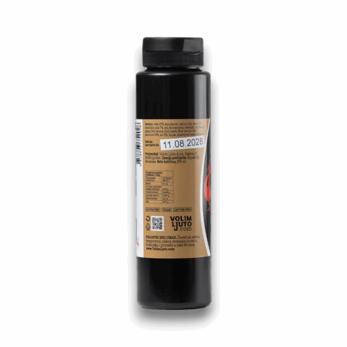 Vrabasco BBQ Original umak za roštilj 250ml - pozadina