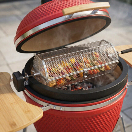 košara za ražanj na kamadu